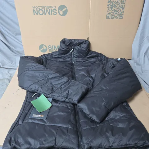 REGATTA WOMEN'S FREEZEWAY IV BLACK COAT SIZE 16 WITH TAGS
