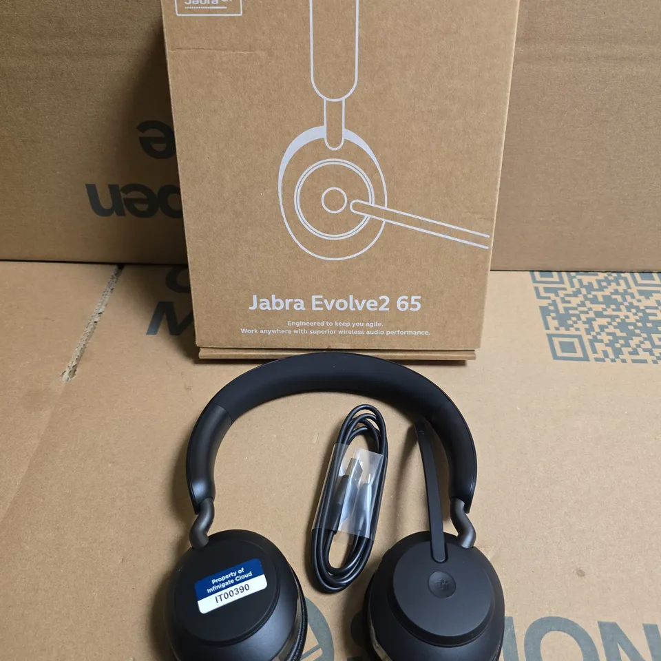 JABRA EVOLVE2 65 WIRELESS HEADSET – BLACK