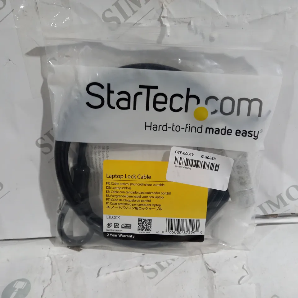 STARTECH LAPTOP LOCK CABLE