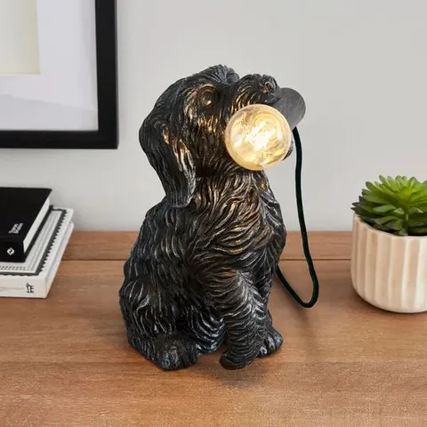 BOXED REGGIE THE COCKAPOO TABLE LAMP