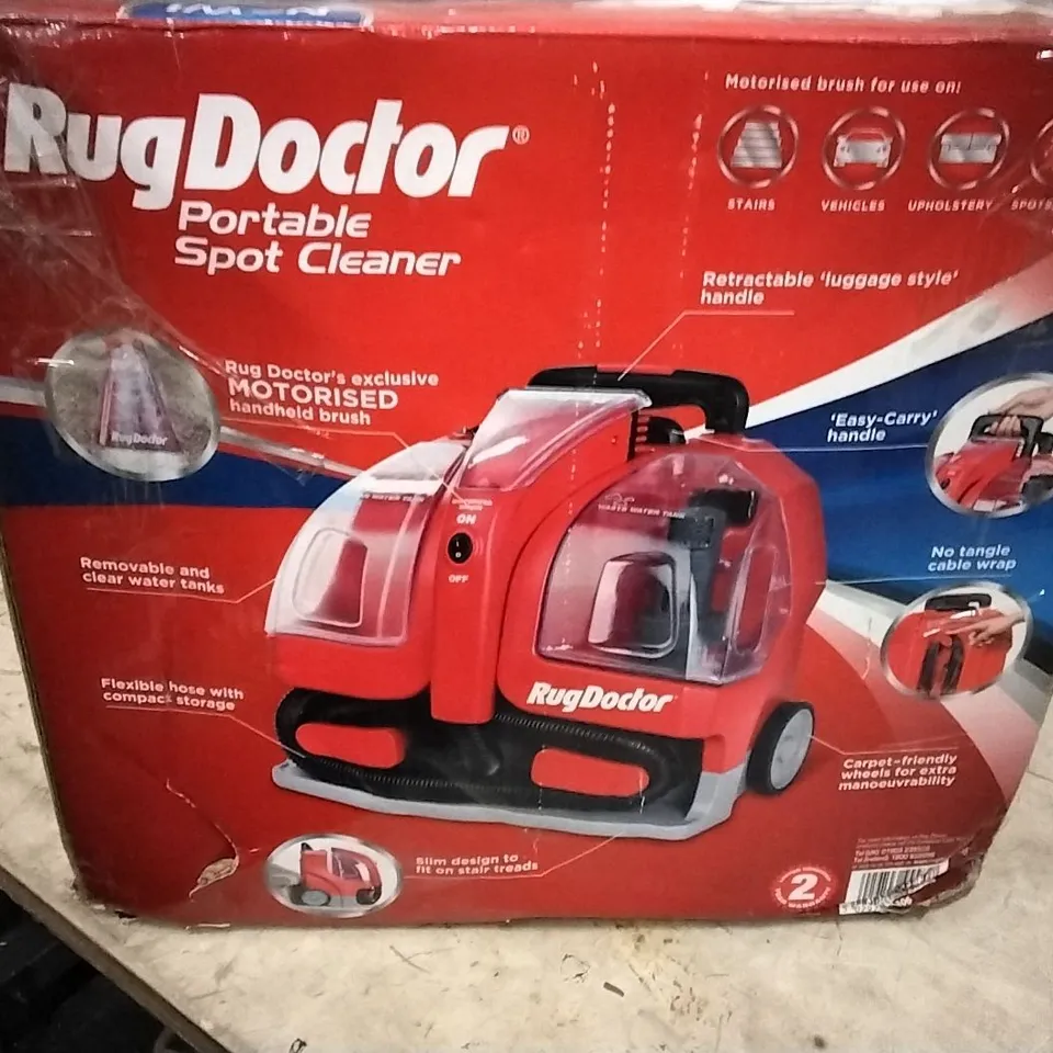 RUG DOCTOR PORTABLE SPOT CLEANER 