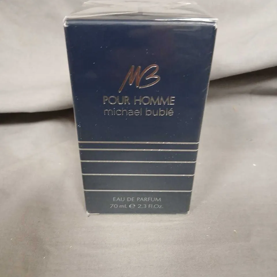 BOXED AND SEALED MB POUR HOMME MICHAEL BUBLE EAU DE PARFUM 70ML