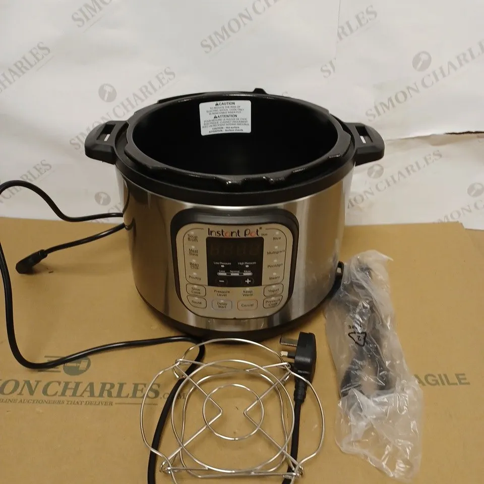 INSTANT POT DUO SMART PRESSURE COOKER
