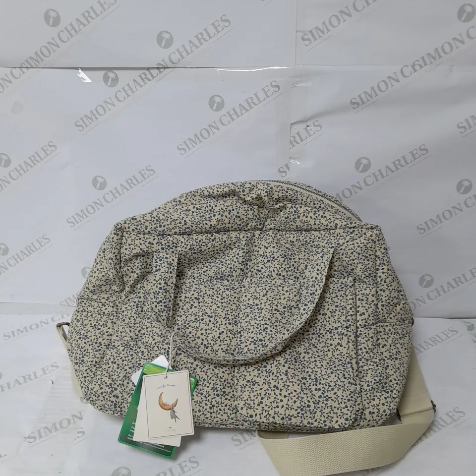 KONGES SLOJD ALL YOU NEED BAG IN BLUE BLOSSOM MIST