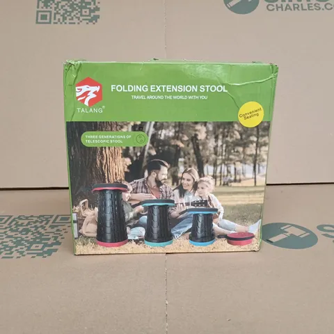 TALANG FOLDING EXTENSION STOOL BOXED