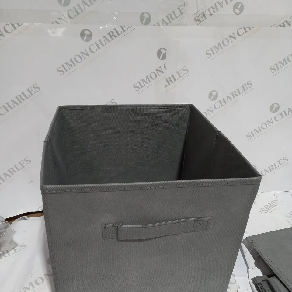 4 X POP UP STORAGE BOXES FOR EASY STORAGE 