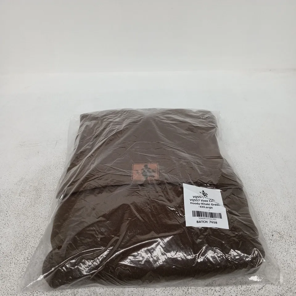 VASS CULTURE HOODY KHAKI GREEN XXL