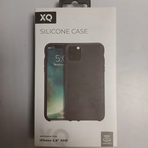 APPROXIMATELY 60 BOXED XQ SILICONE PROTECTIVE CASES FOR IPHONE 5.8" 2019 MODEL