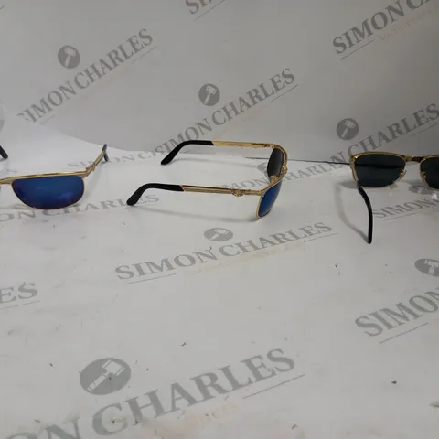 BOX OF APPROX 9 PAIRS OF ROLLING 670 SUNGLASSES.