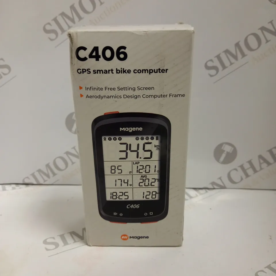 BOXED MAGENE C406 GPS SMART BIKE COMPUTER 