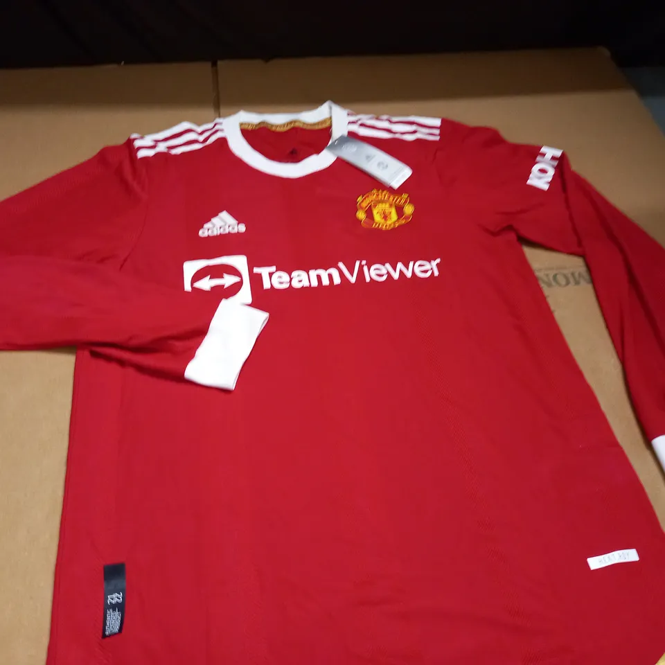 MANCHESTER UNITED F.C. LONG SLEEVE JERSEY - M