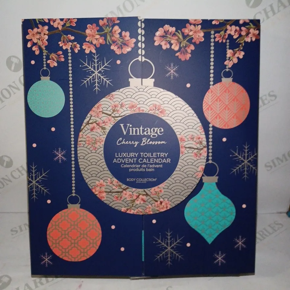 LOT OF APPROX 6 TECHNIC VINTAGE CHERRY BLOSSOM LUXURY TOILETRY ADVENT CALENDARS