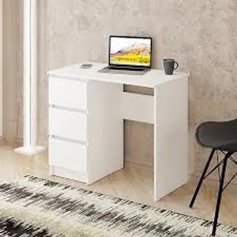 BOXED COMPUTER DESK SHEFA LINE CINA WHITE