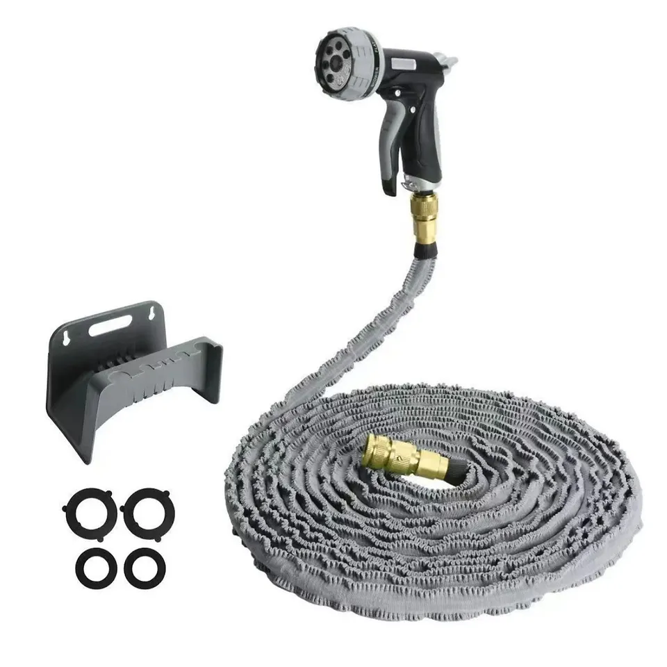 GRUMPY GARDENER REINFORCED EXPANDABLE HOSE WITH ACCESSORIES