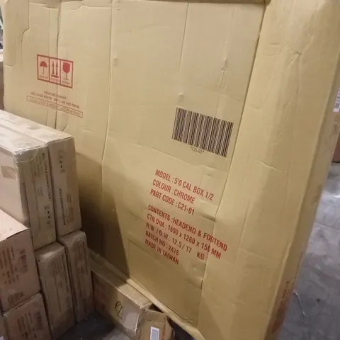 BOXED DESIGNER 5FT KING SIZE BED (2 BOXES)