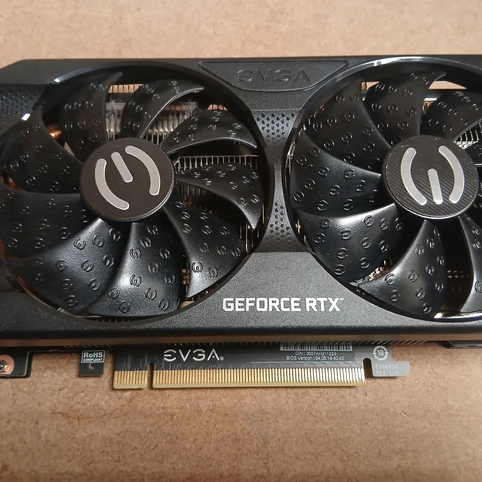 EVGA GEFORCE RTX GRAPHICS CARD – DUAL‑FAN PCIE