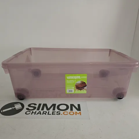 WHAM 32L STORAGE TUB ON WHEELS