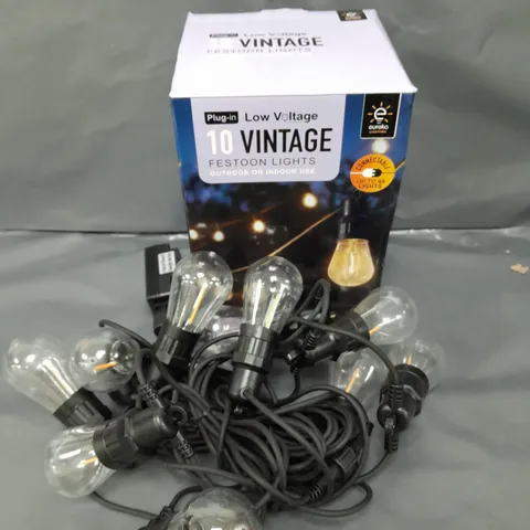 SMART GARDEN VINTAGE FESTOON LIGHTS - WARM WHITE - SET OF 10