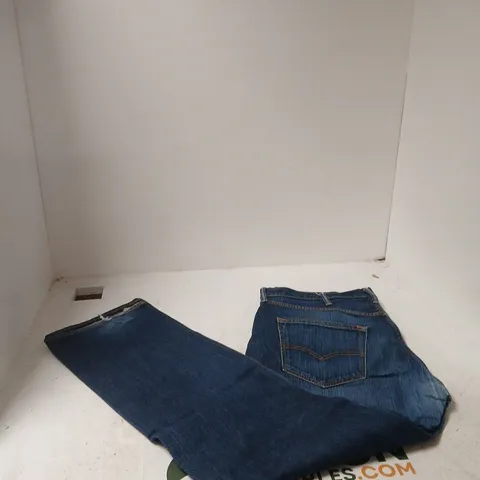 LEVI'S 501 JEANS, MEN'S, UK 38 (W38/L32) – DARK DENIM