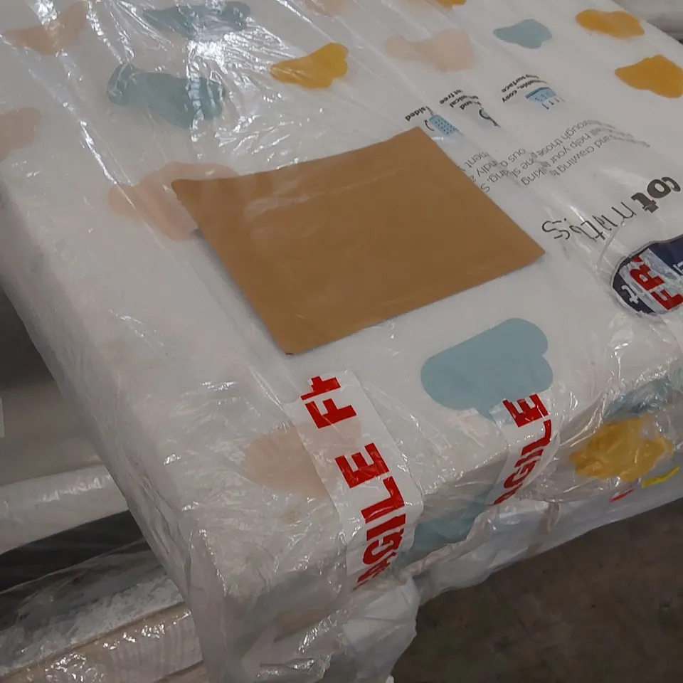 QUALITY BAGGED SILENTNIGHT SAFE NIGHTS SNUGGLE COT MATTRESS -70 x 140cm