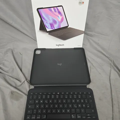 BOXED LOGITECH COMBO TOUCH IPAD PRO 13" KEYBOARD - GERMAN LAYOUT 