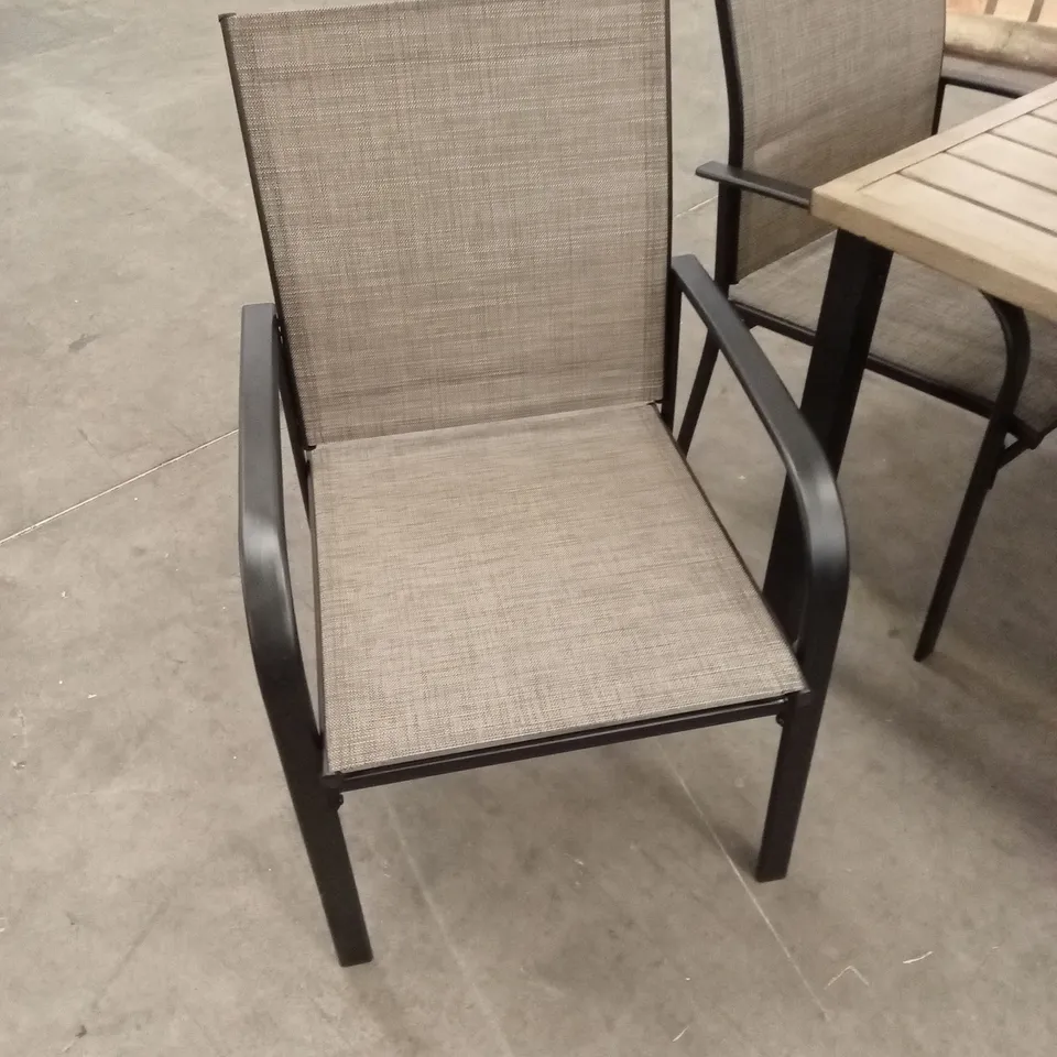 SUTIYA RECTANGULAR 7-PIECE 6-PERSON 162.6cm OUTDOOR DINING SET