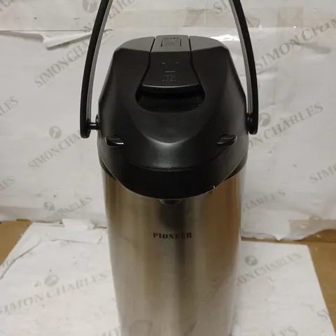 PIONEER FLASKS STAINLESS STEEL AIRPOT HOT COLD WATER TEA COFFEE DISPENSER