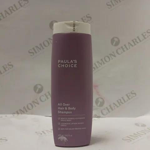 PAULA'S CHOICE ALL OVER HAIR & BODY SHAMPOO 429ML