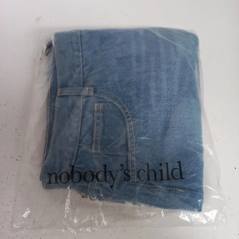 NOBODY'S CHILD DENIM SHORTS – BLUE, UK 18