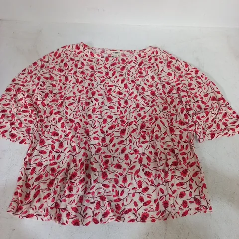 SEASALT CORNWALL FLORAL TOP – UK 16 (EU 44, US 12)