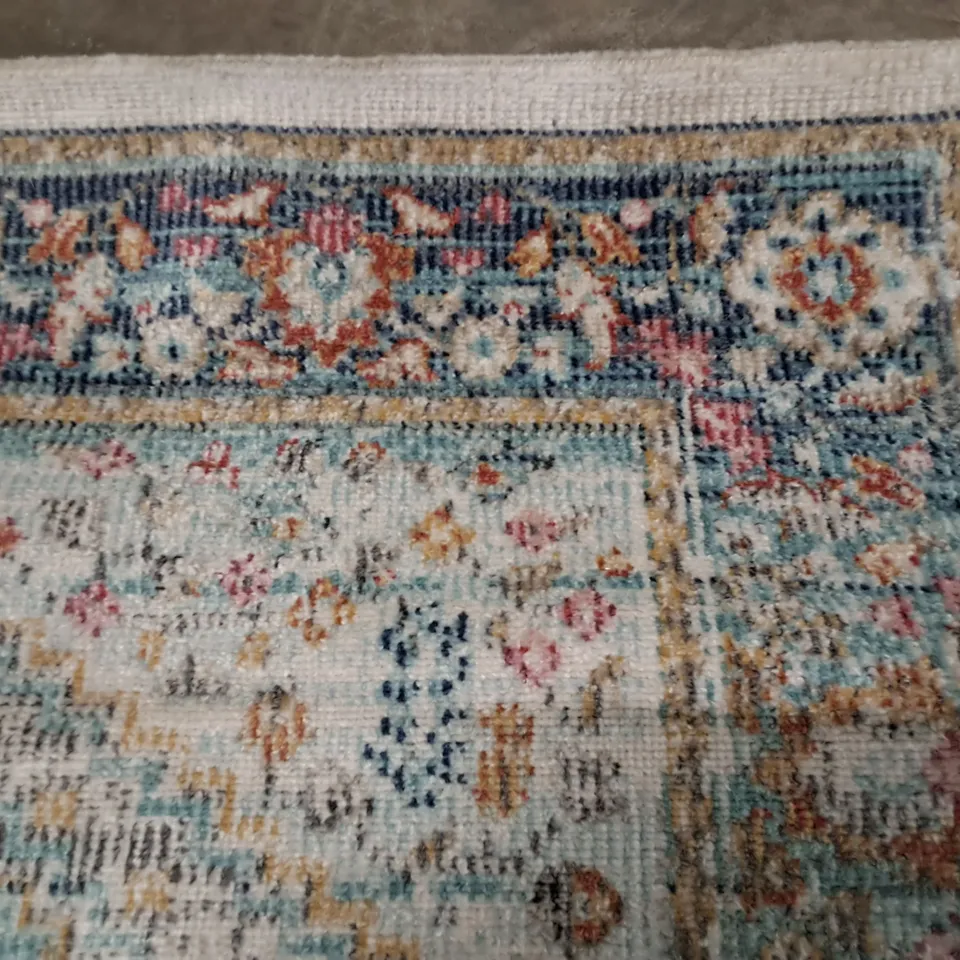 BRAND NEW PACO TORRES BLUE RUG - 120X170CM