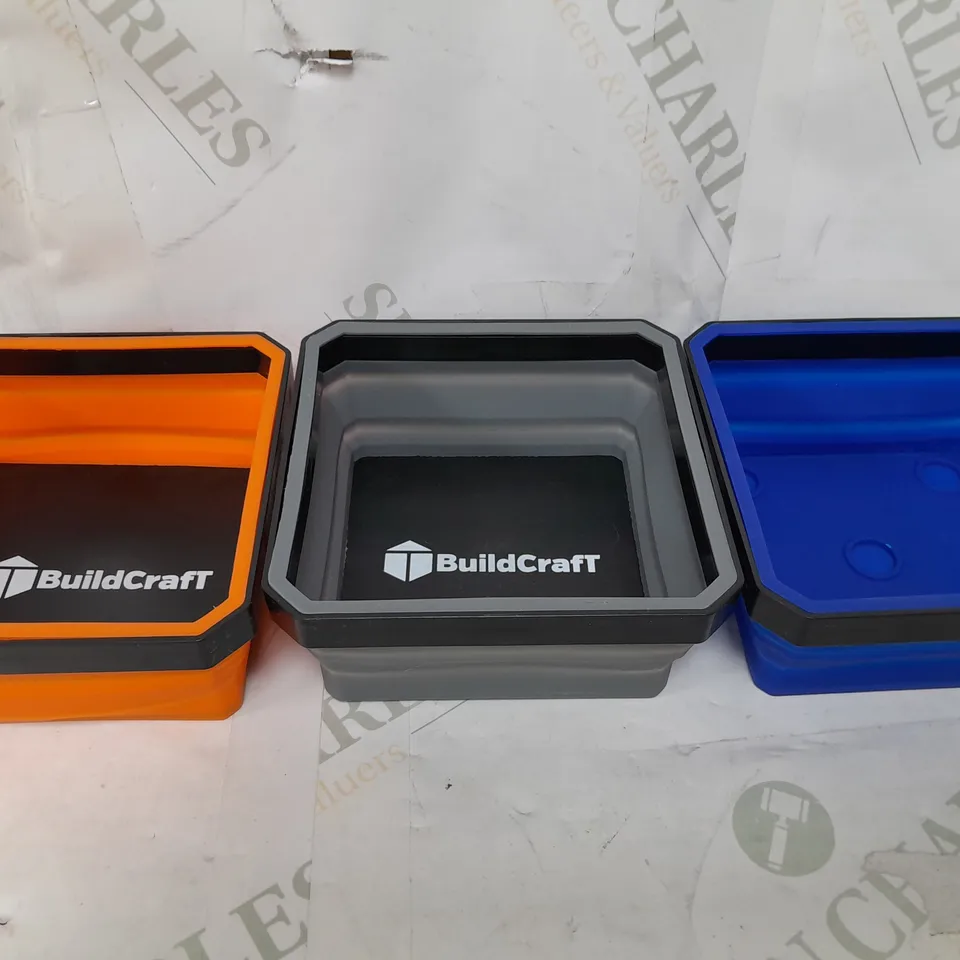 BOXED BUILDCRAFT SET OF 3 MAGNETIC TRAYS