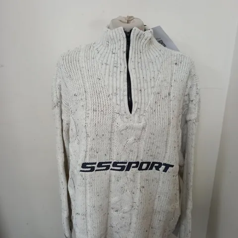 SISTER AND SEEKERS SSSPORT LIFESTYLE KNIT JUMPER SIZE S