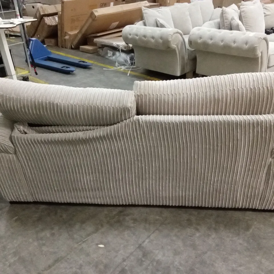 AMALFI STANDARD BACK 3 SEATER FABRIC SOFA RRP £579