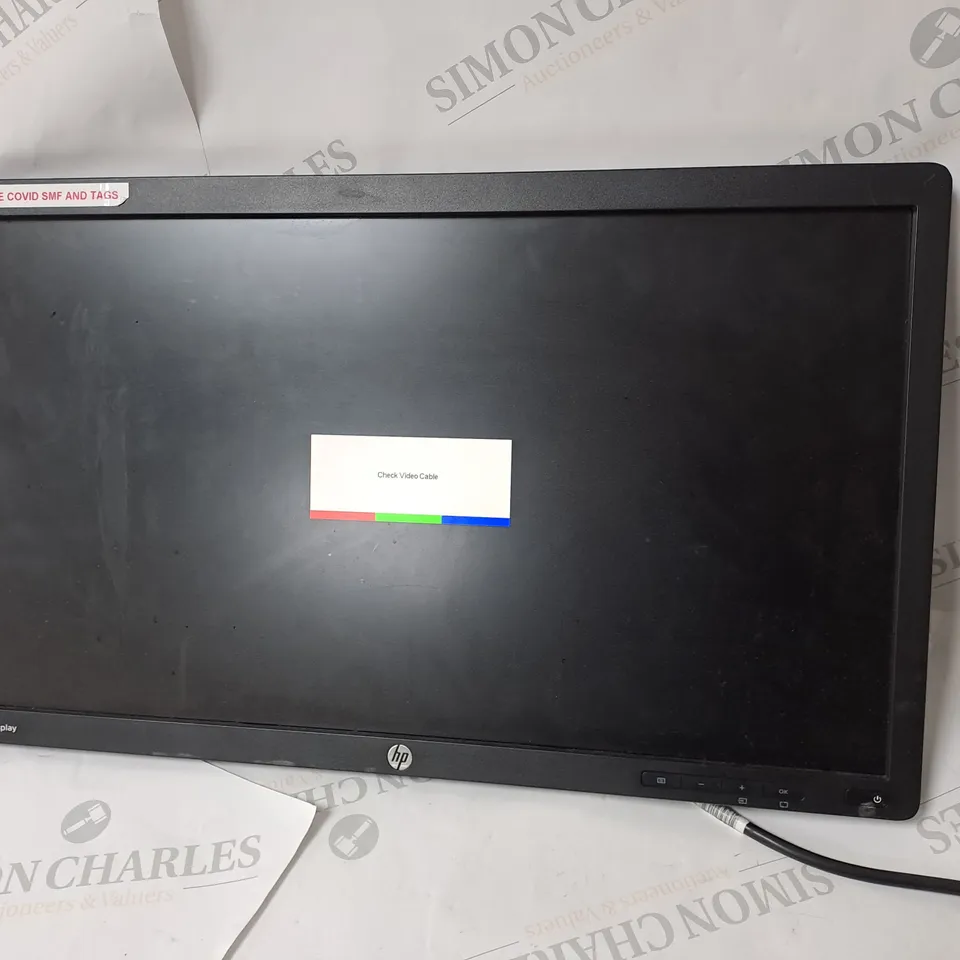 HP 22" MONITOR MODEL Z22I IPS DISPLAY SERIAL #CNC44607HH
