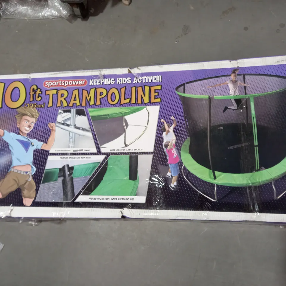 SPORTSPOWER 10FT TRAMPOLINE COLLECTION ONLY