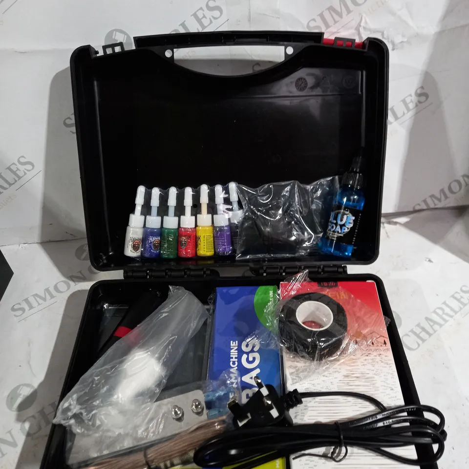 BOXED TATTOO PEN KIT WITH INK 