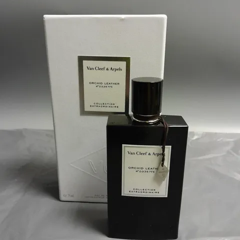 BOXED VAN CLEEF& ARPELS ORCHID LEATHER EAU DE PARFUM 75ML