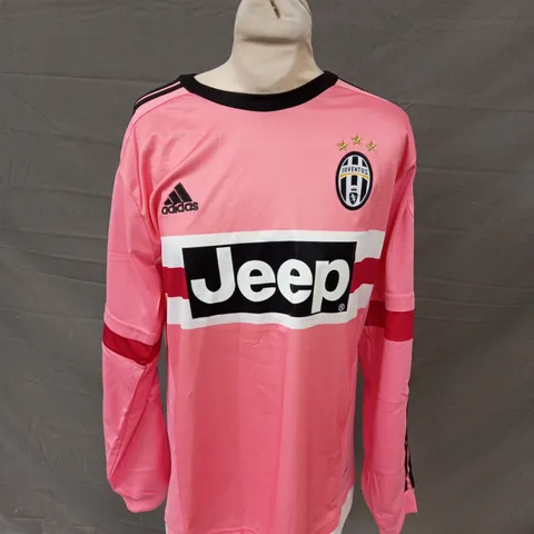 ADIDAS JUVENTUS LONG SLEEVE SHIRT - UK LARGE
