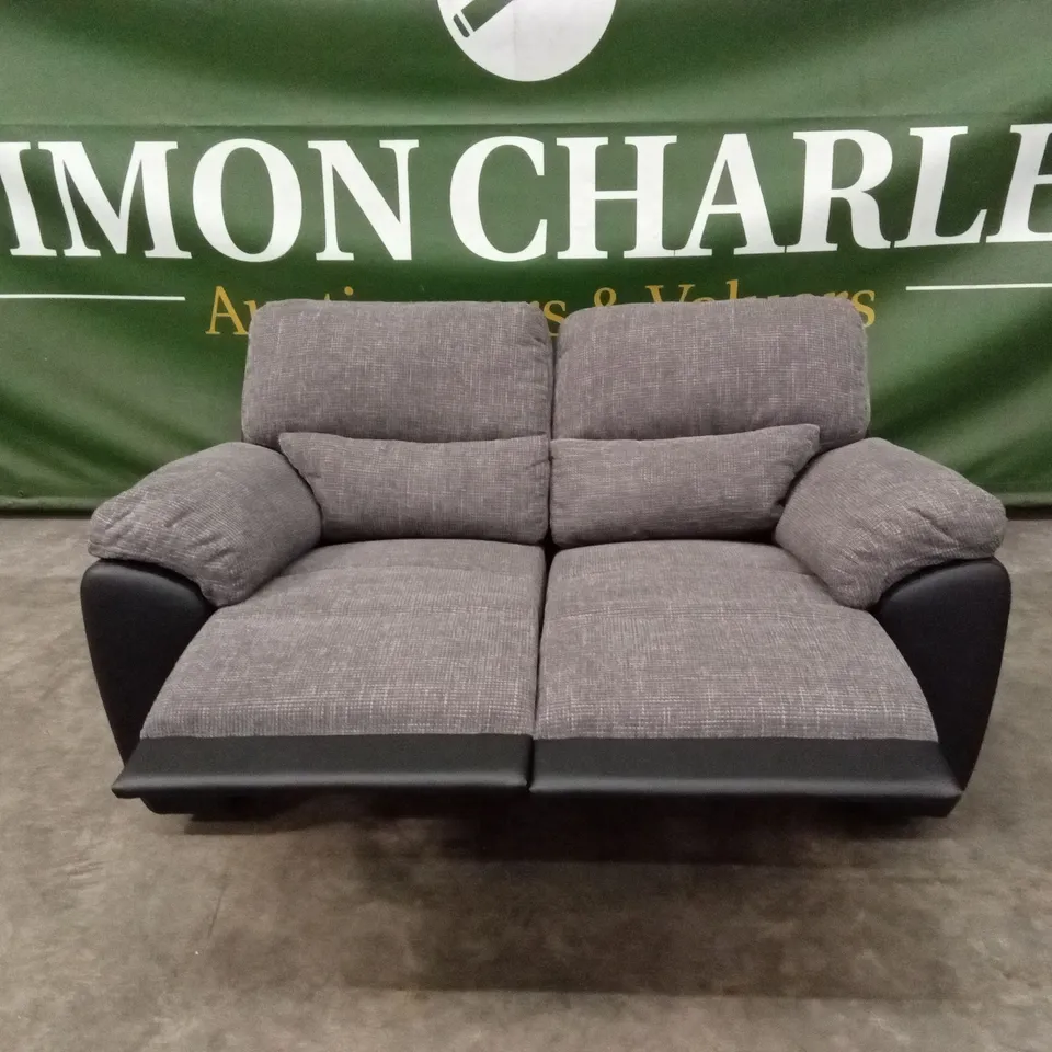 SANTORI 2 SEATER HIGH BACK RECLINER SOFA RRP £779
