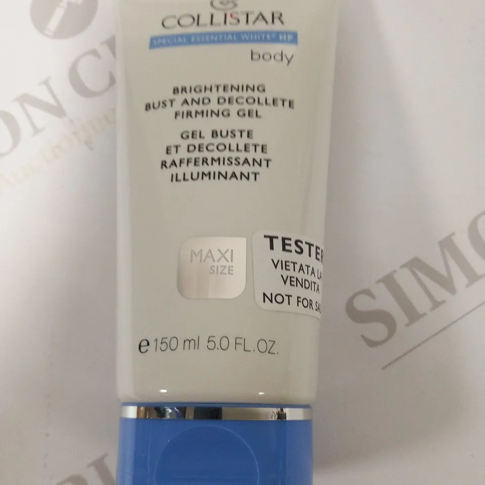 APPROXIMATELY 10 COLLISTAR SPECIAL ESSENTIAL WHITE HP BODY BRIGHTENING BUST AND DECOLLETE FIRMING GEL 150ML 
