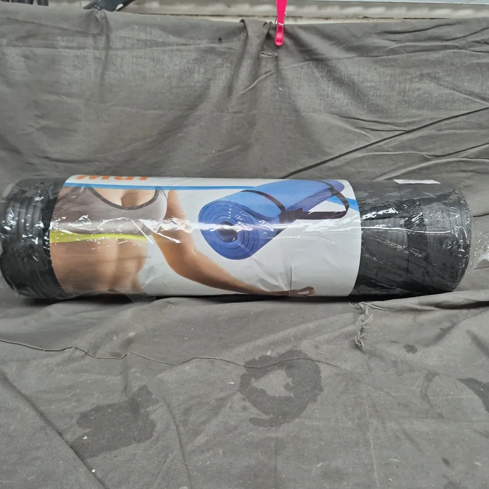 MAXIMO FITNESS EXERCISE MAT – ROLLABLE GYM/YOGA MAT (BLACK)