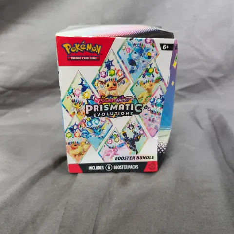 SEALED POKÉMON TRADING CARD GAME BOOSTER BUNDLE - PRISMATIC EVOLUTIONS (SCARLET & VIOLET)