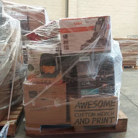 PALLET OF APPROXIMATELY 26 UNPROCESSED RAW RETURN HOUSEHOLD AND ELECTRICAL GOODS TO INCLUDE;