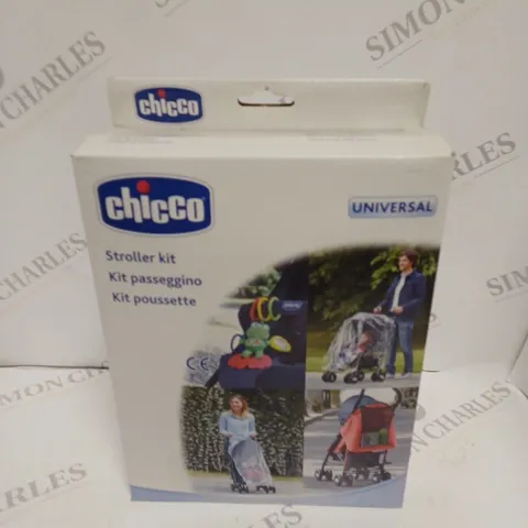 BOXED CHICCO UNIVERSAL STROLLER KIT
