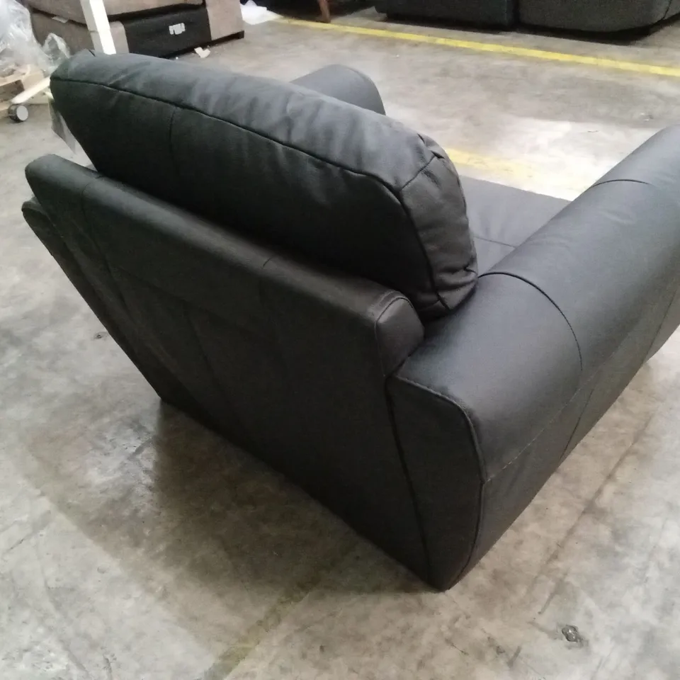 SHAY 100% LEATHER ARMCHAIR RRP £649