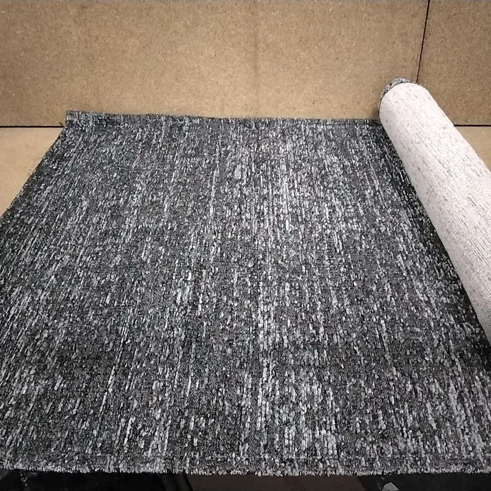  BRAND NEW PACO HOME GREY RUG SIZE 80CM X 150CM 