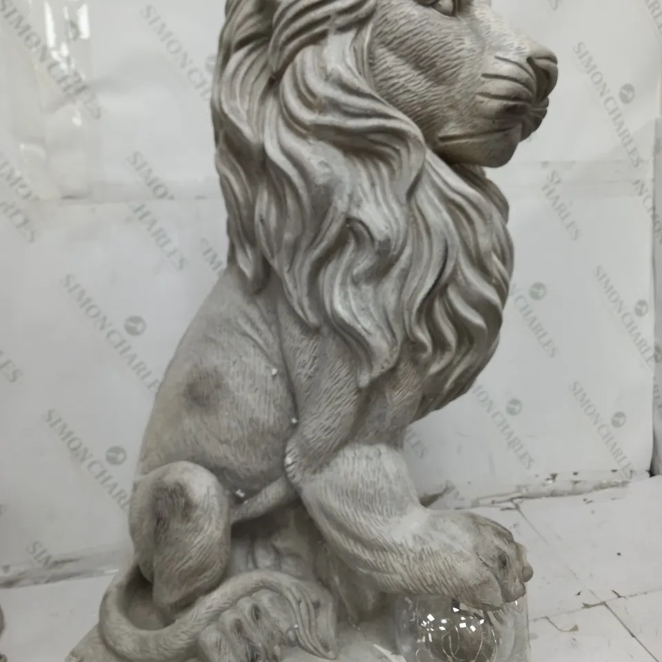 BOXED MY GARDEN STORIES LION SCULPTURE - COLLECTION ONLY