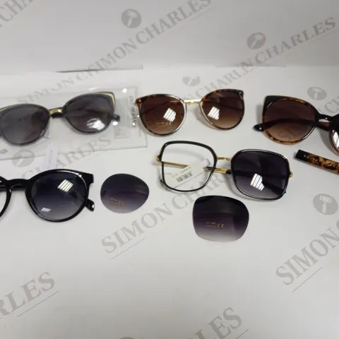 LOT OF 5 PAIRS OF SUNGLASSES