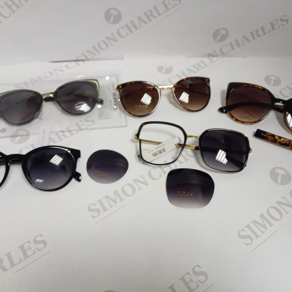 LOT OF 5 PAIRS OF SUNGLASSES RRP £134